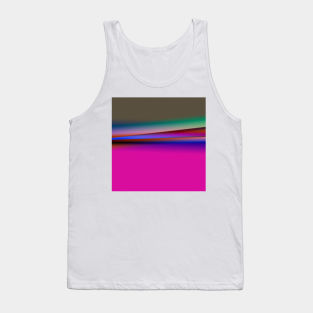 red blue green texture art Tank Top